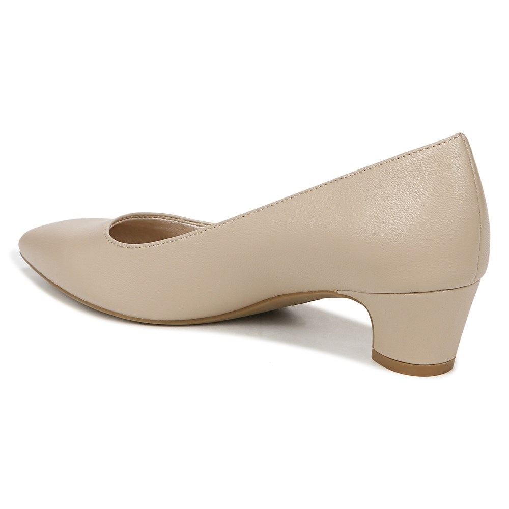 LifeStride Minx Pump - Tender Taupe Faux Leather