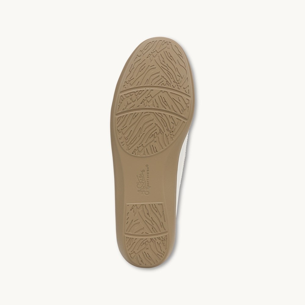 LifeStride Nautical Loafer - White Faux Leather