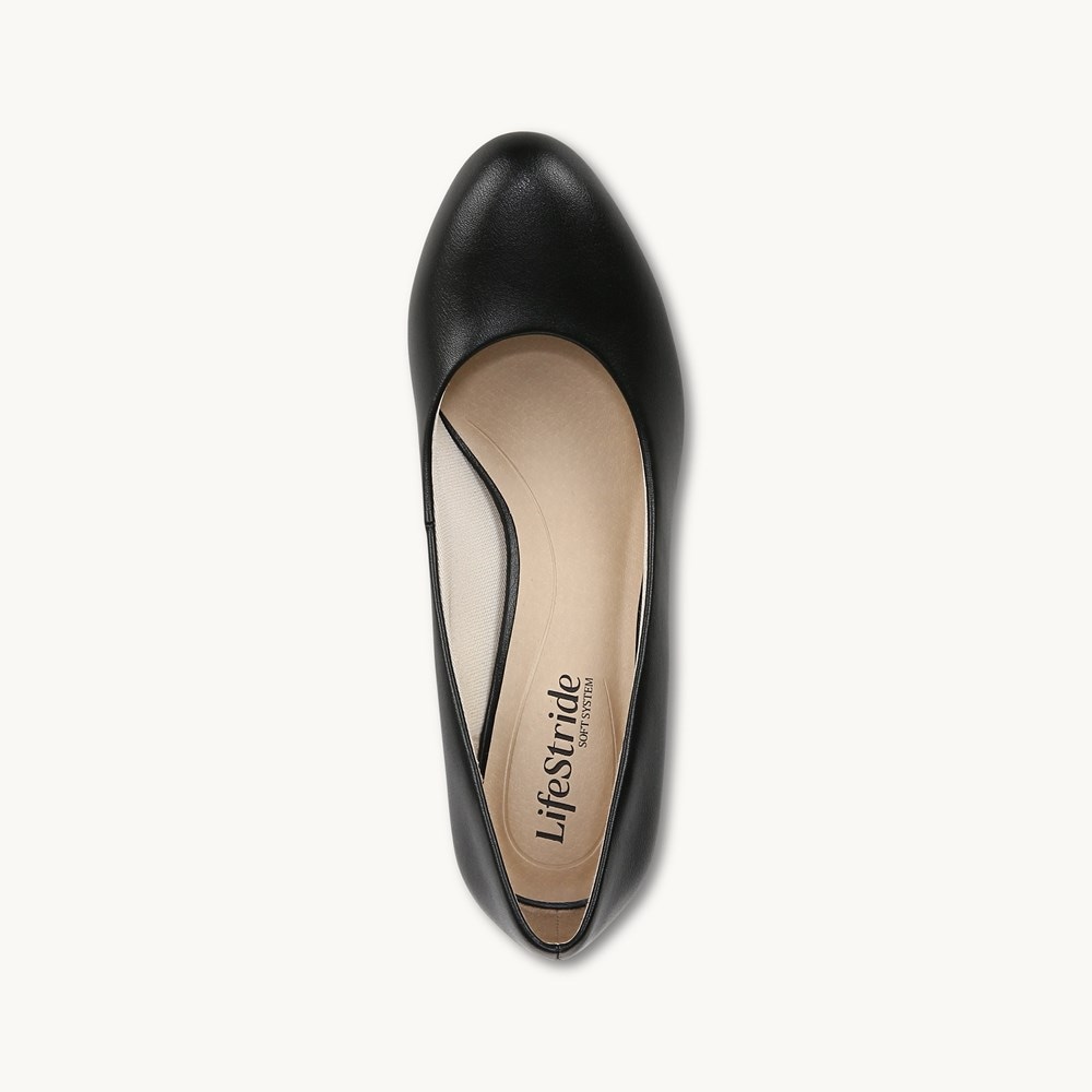 LifeStride Parigi Pump - Black Smooth