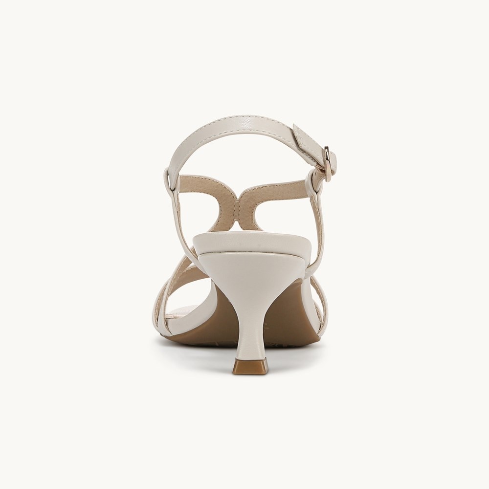 LifeStride Nolita Dress Sandal - Bone Faux Leather