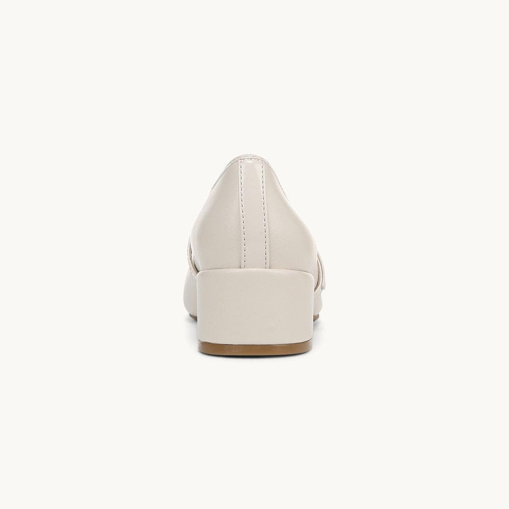 LifeStride Brooke Mary Jane - Bone Faux Leather