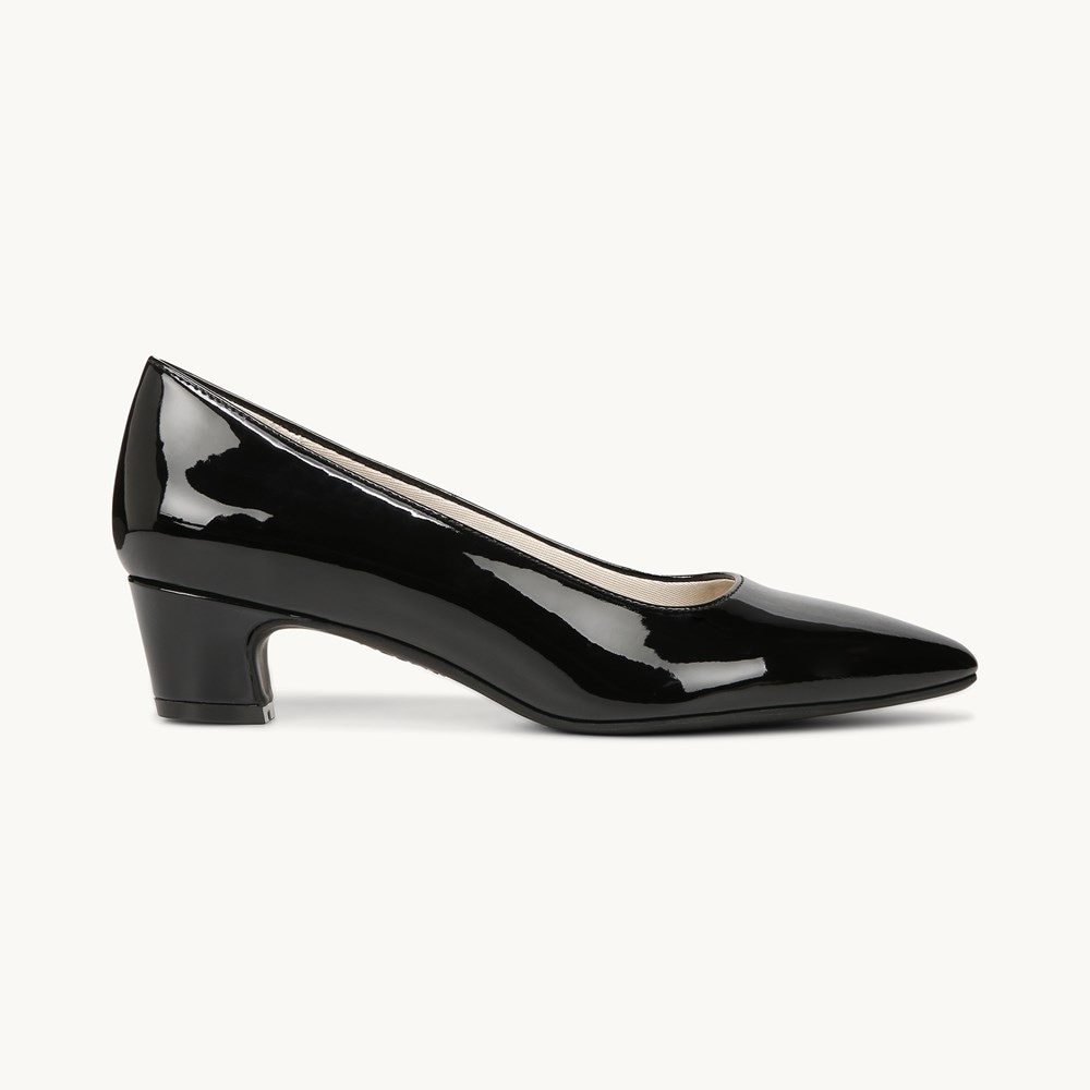 LifeStride Minx Pump - Black Synthetic
