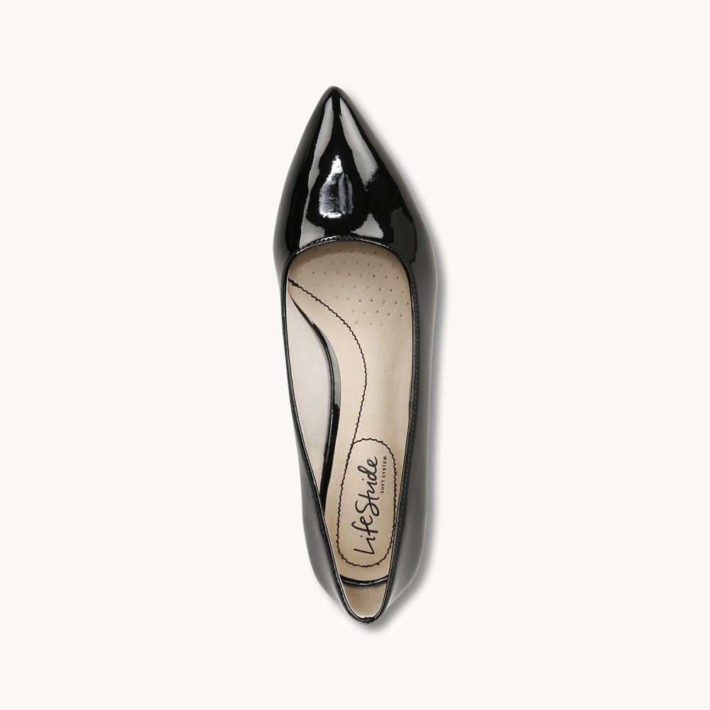 LifeStride Minx Pump - Black Synthetic