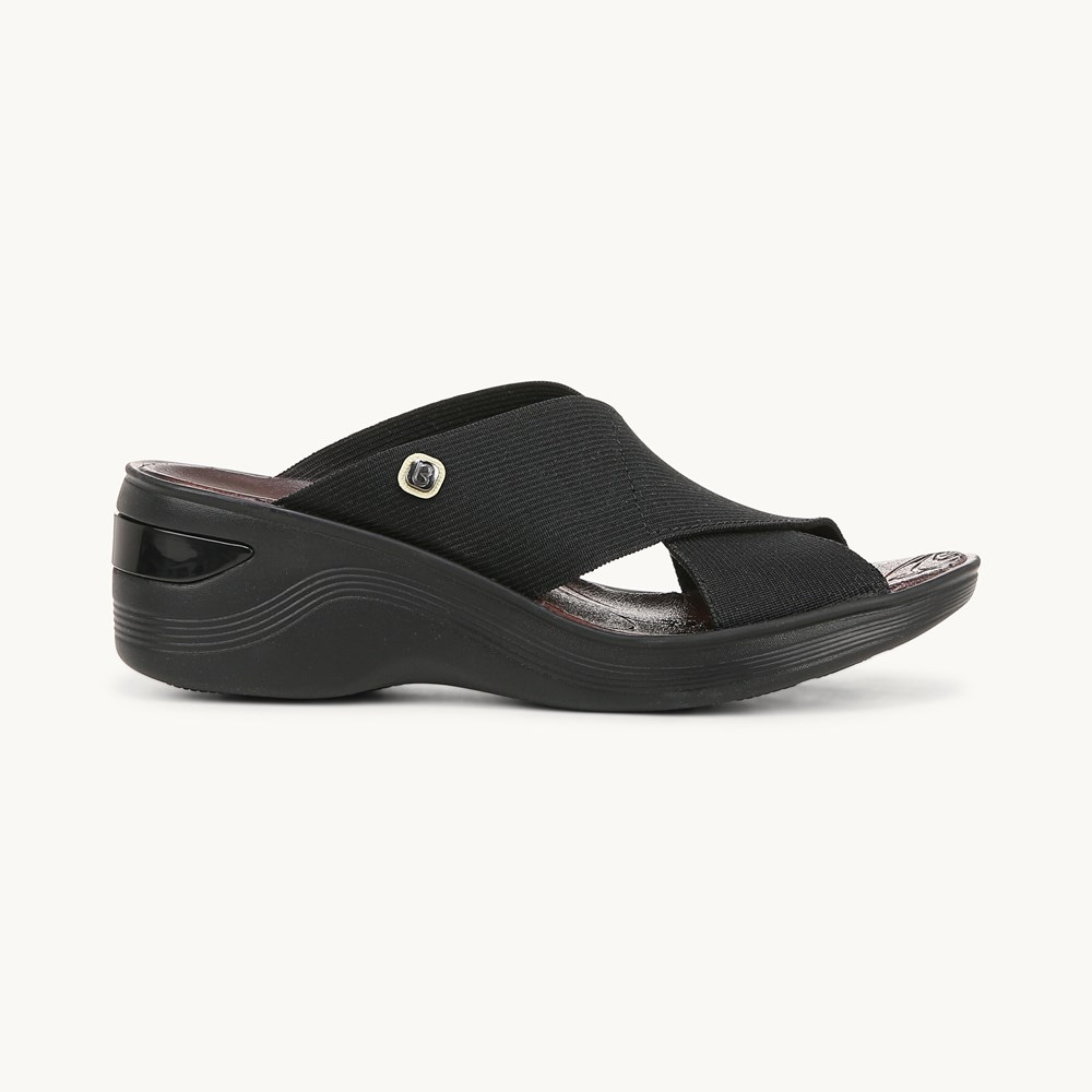 LifeStride Desire Wedge Sandal - Black
