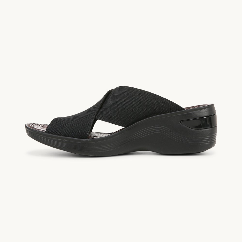 LifeStride Desire Wedge Sandal - Black