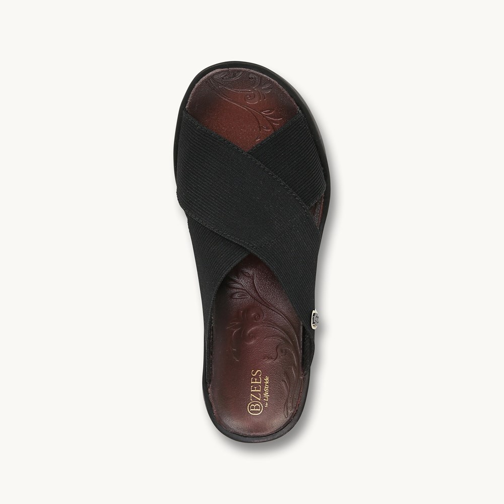 LifeStride Desire Wedge Sandal - Black