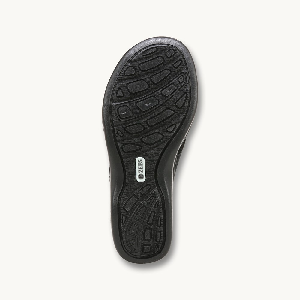 LifeStride Desire Wedge Sandal - Black