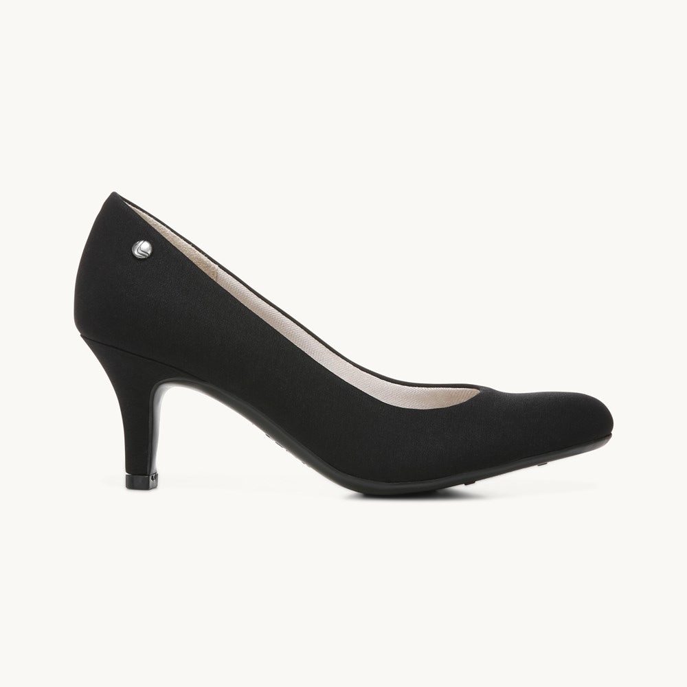 LifeStride Parigi Pump - Black Fabric