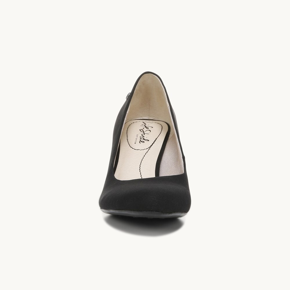LifeStride Parigi Pump - Black Fabric