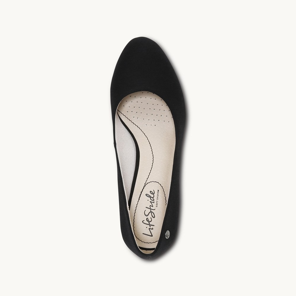 LifeStride Parigi Pump - Black Fabric