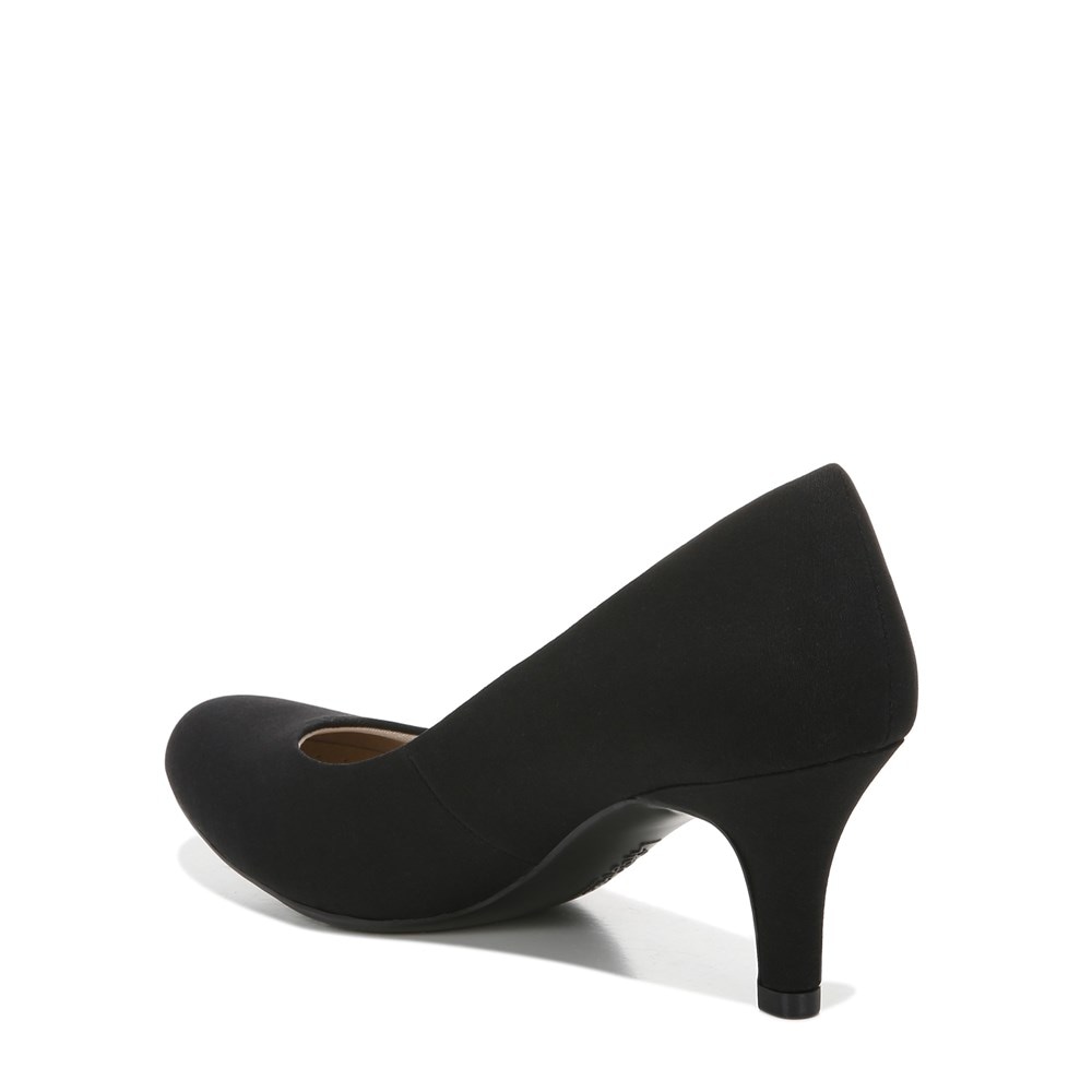 LifeStride Parigi Pump - Black Fabric