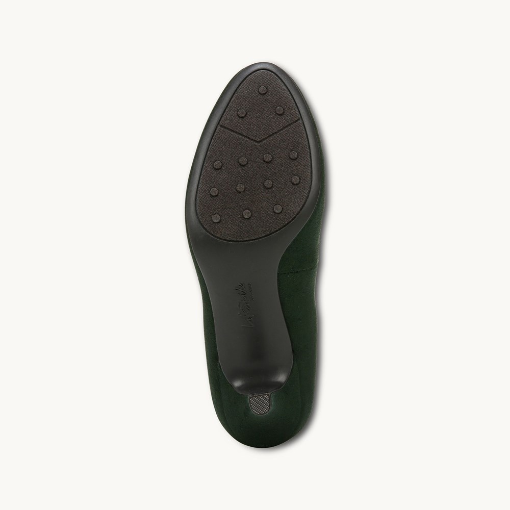 LifeStride Parigi Pump - Tartan Green Faux Leather