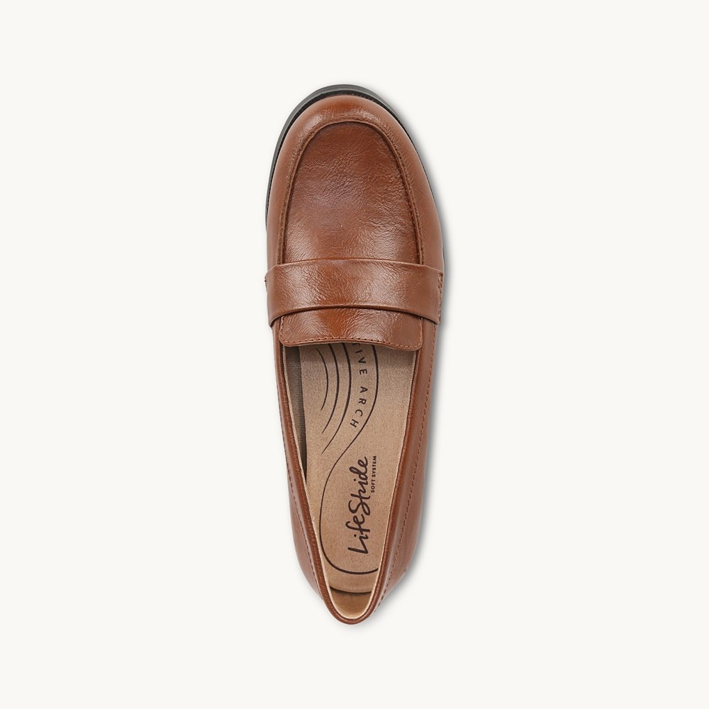 LifeStride Sonoma 2 Loafer - Walnut Synthetic