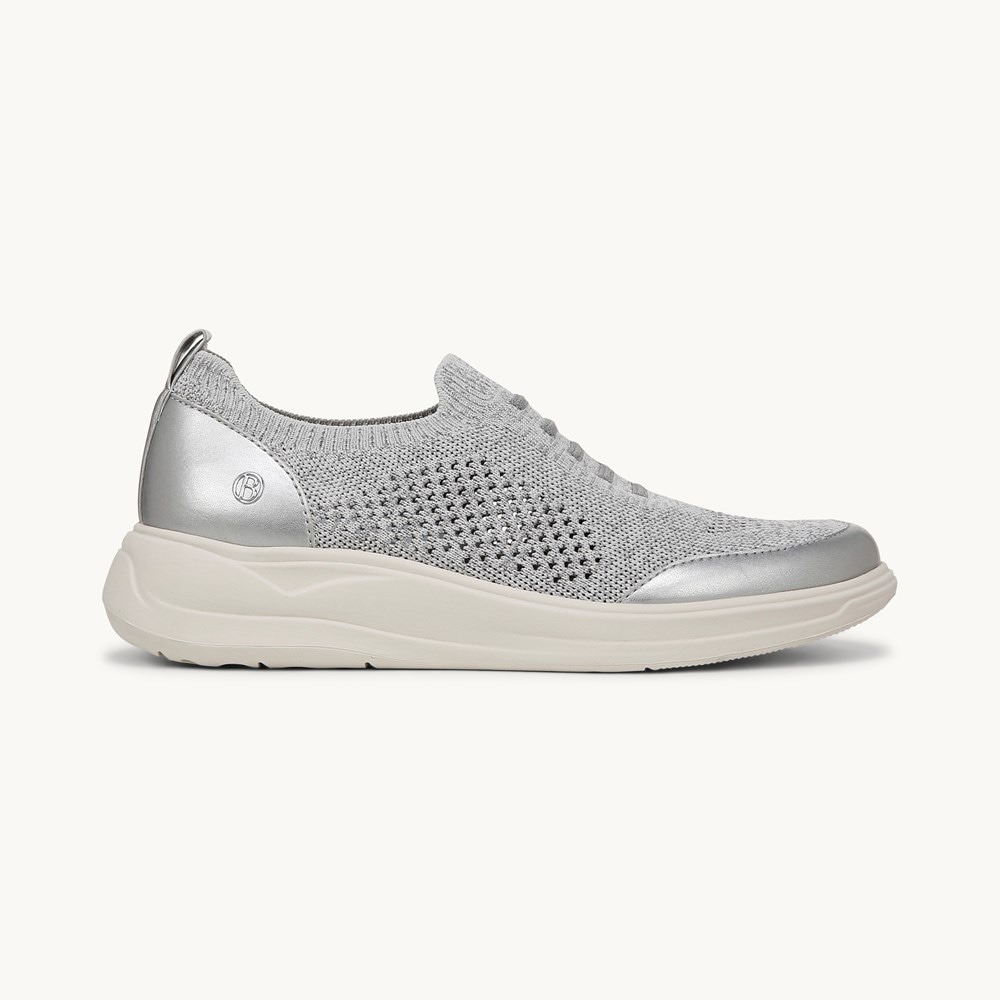 LifeStride Timeless Sneaker - Graphite Knit Fabric