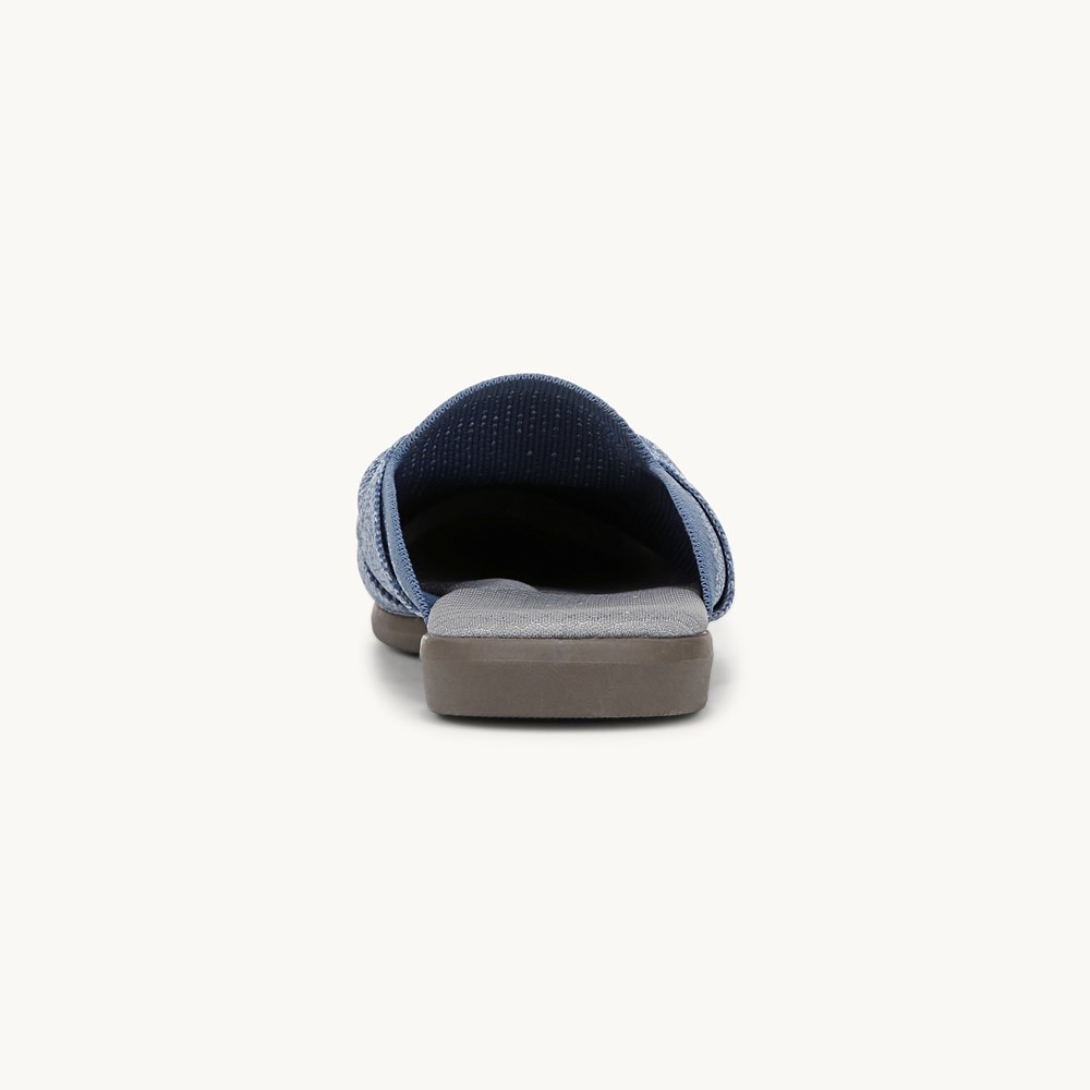 LifeStride Kissed Mule - Elemental Blue Knit Fabric