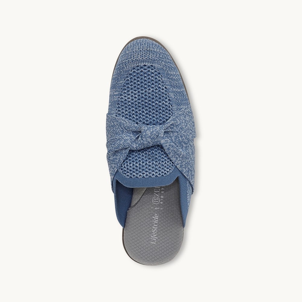 LifeStride Kissed Mule - Elemental Blue Knit Fabric