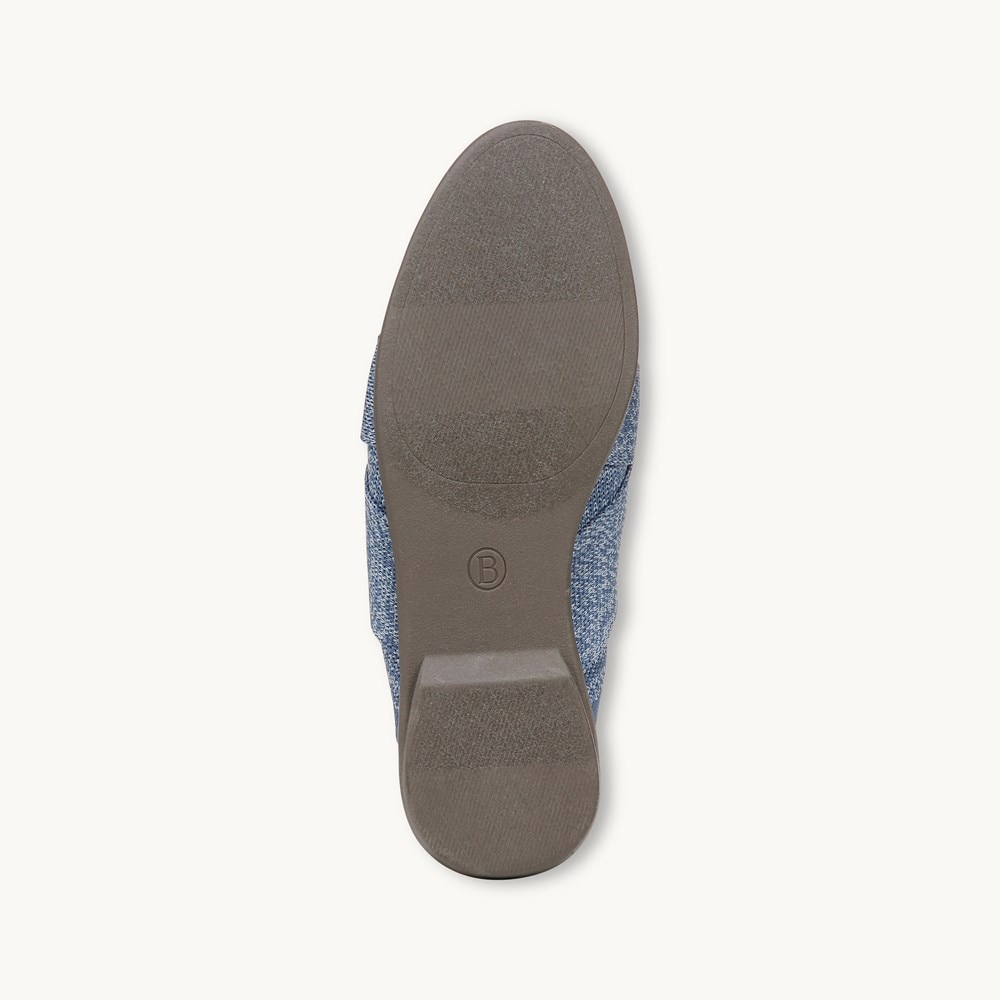 LifeStride Kissed Mule - Elemental Blue Knit Fabric