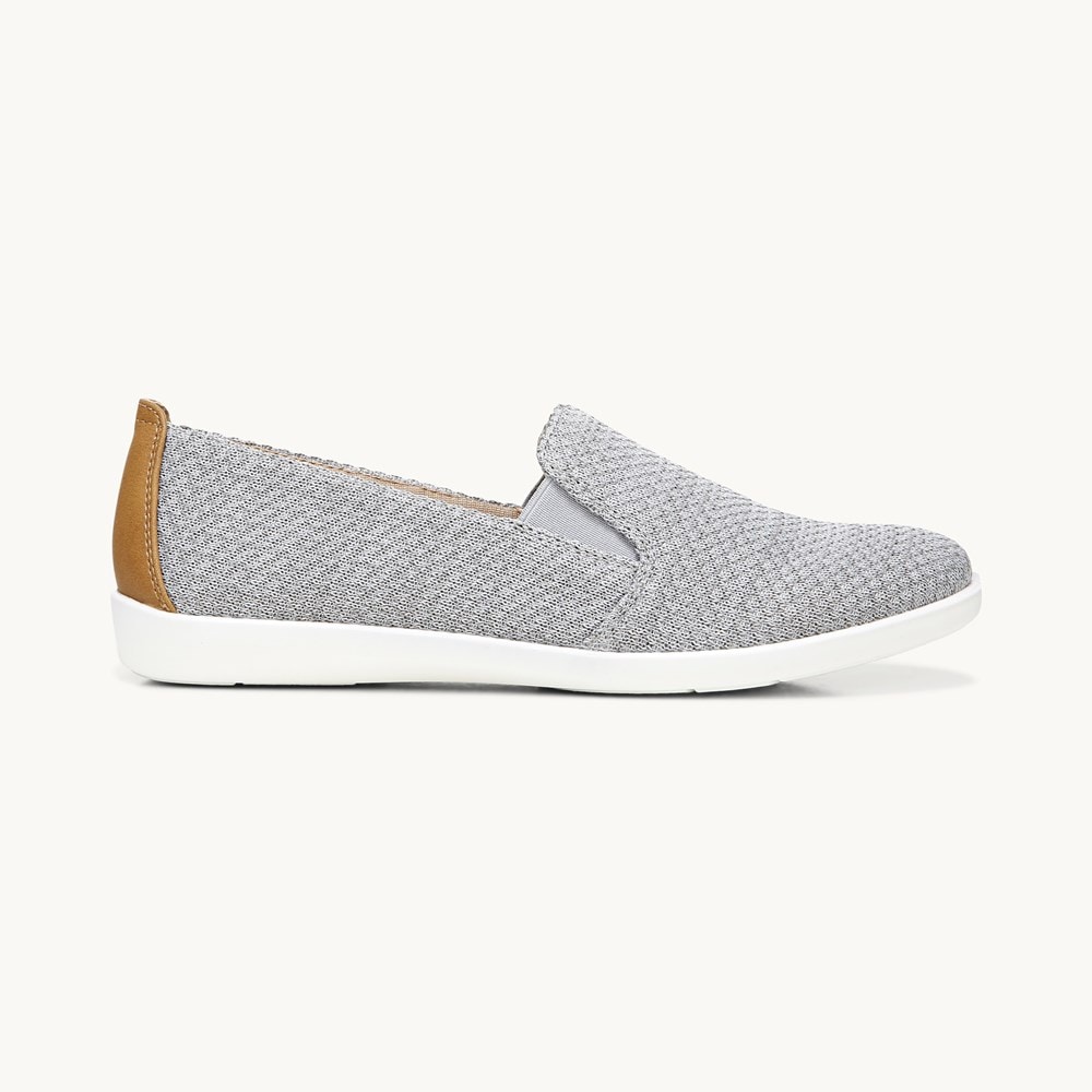LifeStride Next Level Moccasin - Grey Fabric