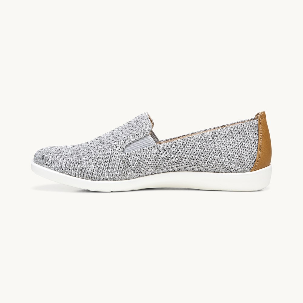 LifeStride Next Level Moccasin - Grey Fabric