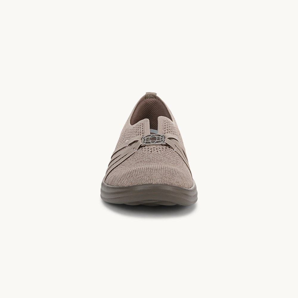 LifeStride Niche Slip On - Simply Taupe Knit Fabric