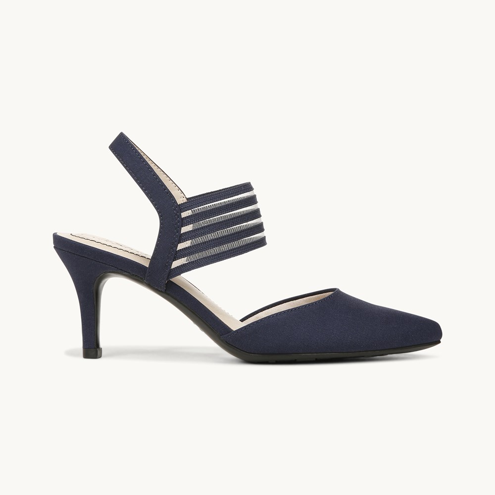LifeStride Sanya Pump - True Navy