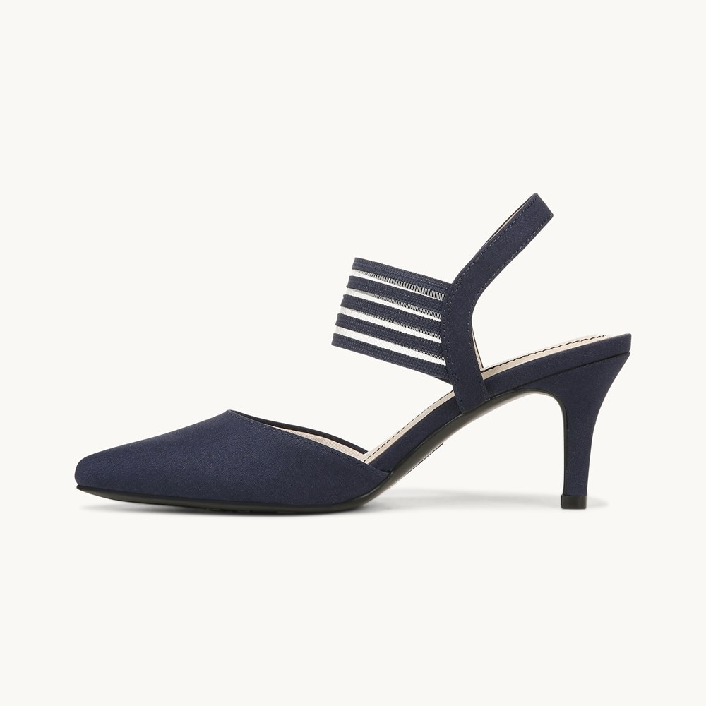 LifeStride Sanya Pump - True Navy