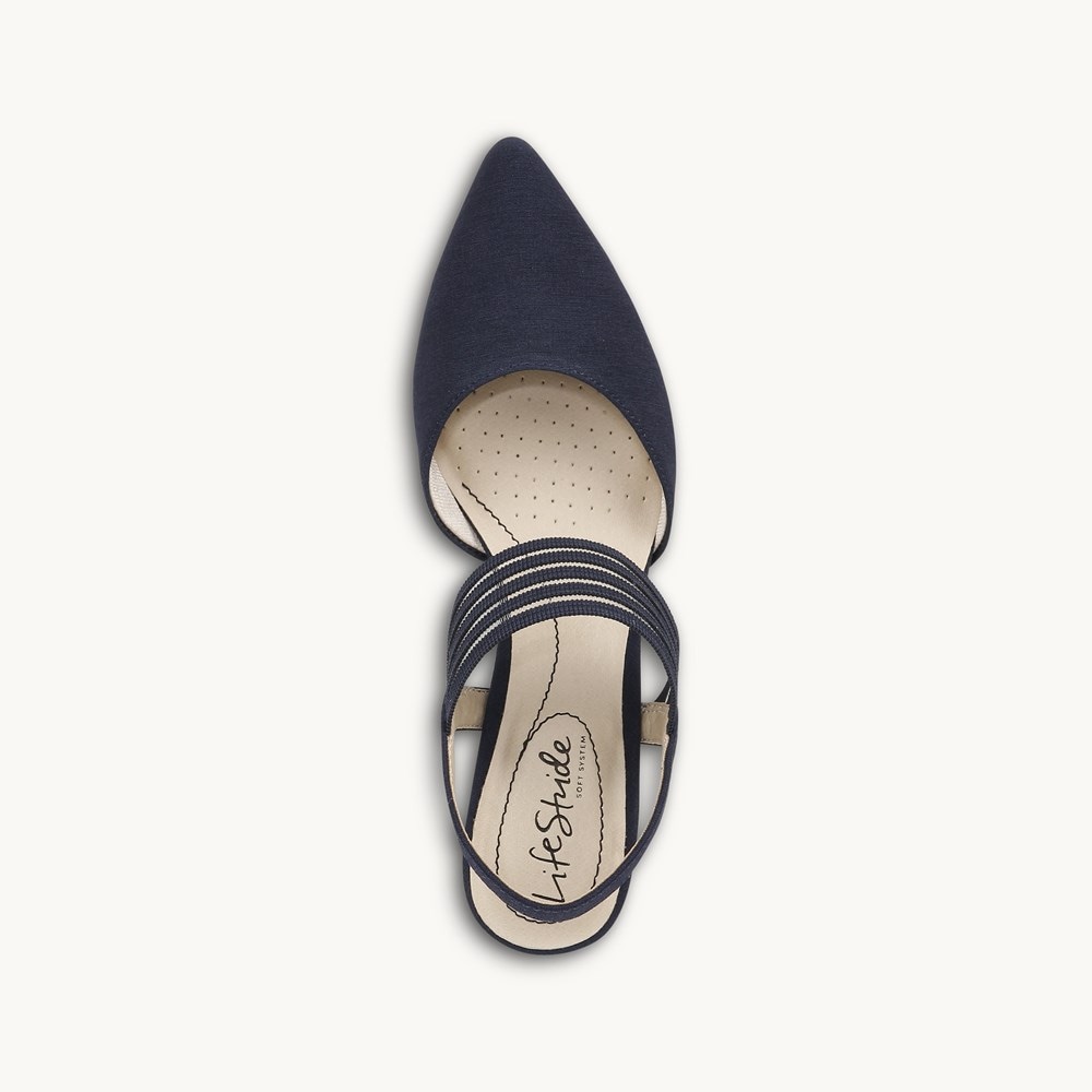 LifeStride Sanya Pump - True Navy