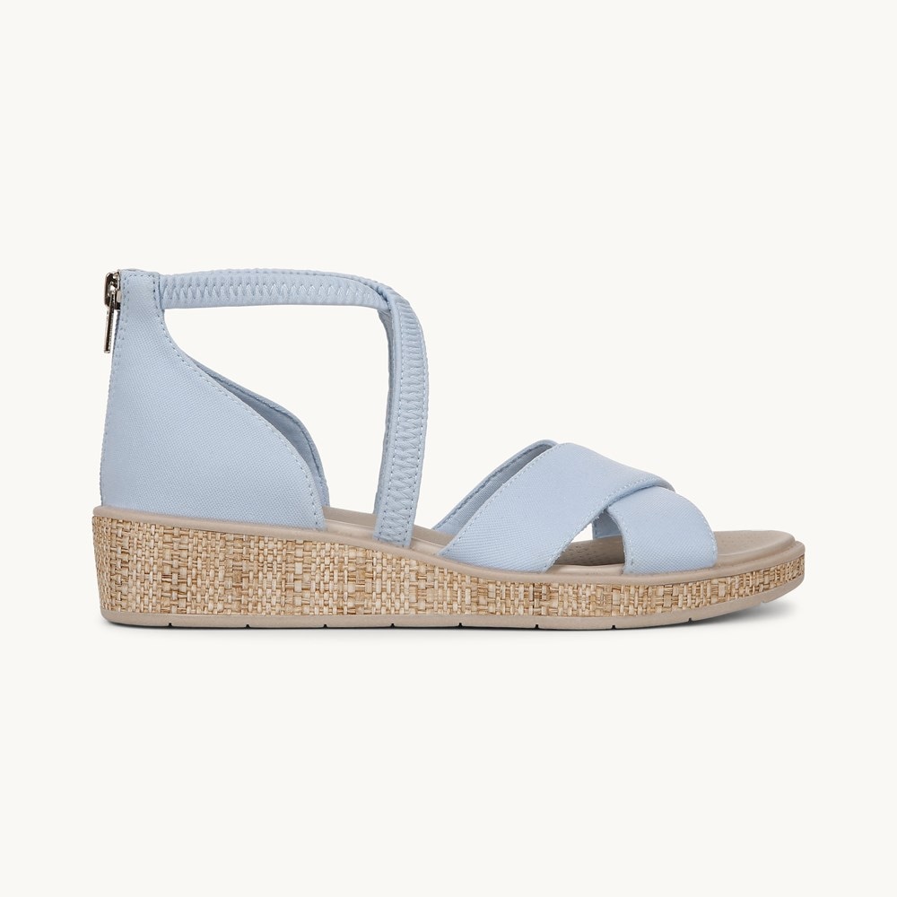 LifeStride Bali Sand Wedge Sandal - Skyway Jersey Fabric