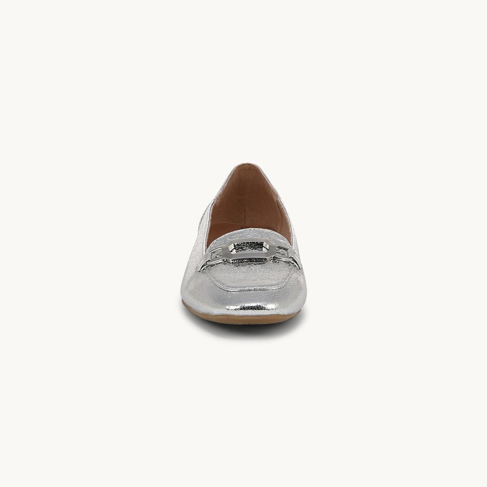 LifeStride Celine Ballet Flat - Silver Faux Leather