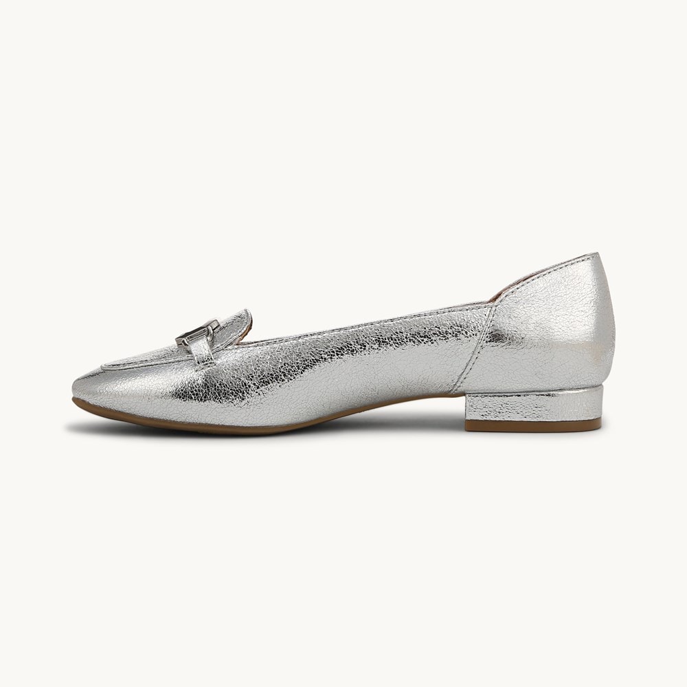 LifeStride Celine Ballet Flat - Silver Faux Leather