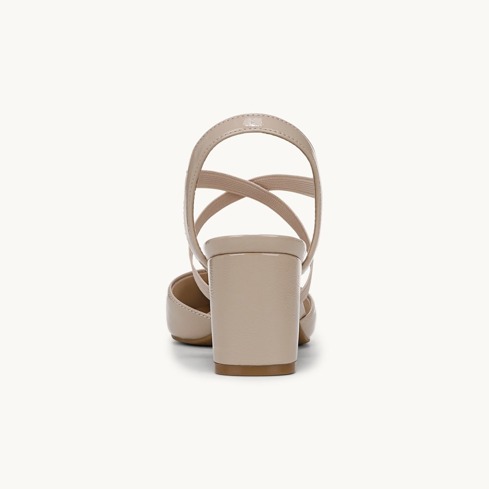 LifeStride April Dress Sandal - Tender Taupe Faux Leather
