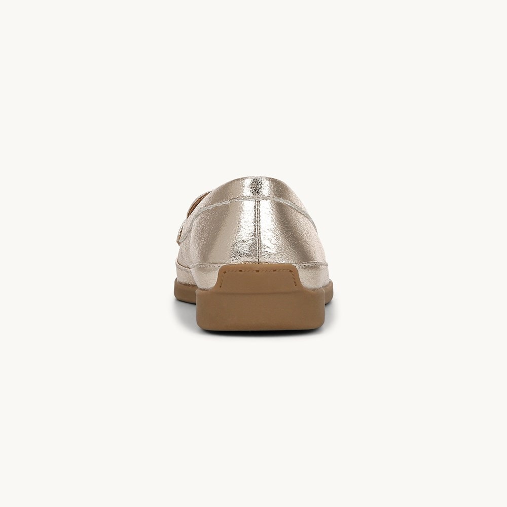 LifeStride Malta Loafer - Platino Gold Faux Leather