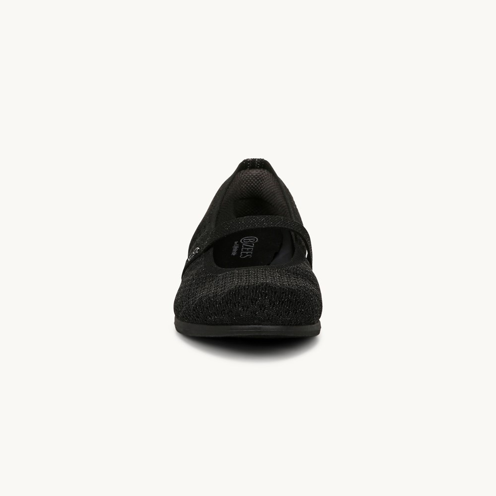 LifeStride Keynote Mary Jane Flat - Black Fabric