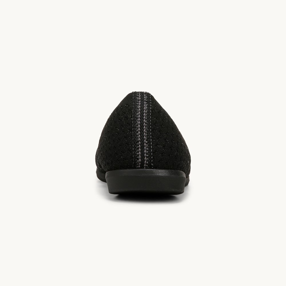 LifeStride Keynote Mary Jane Flat - Black Fabric