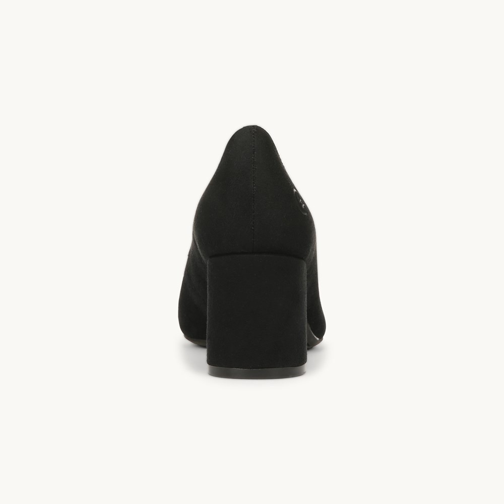 LifeStride Taylor Block Heel Pump - Black Fabric