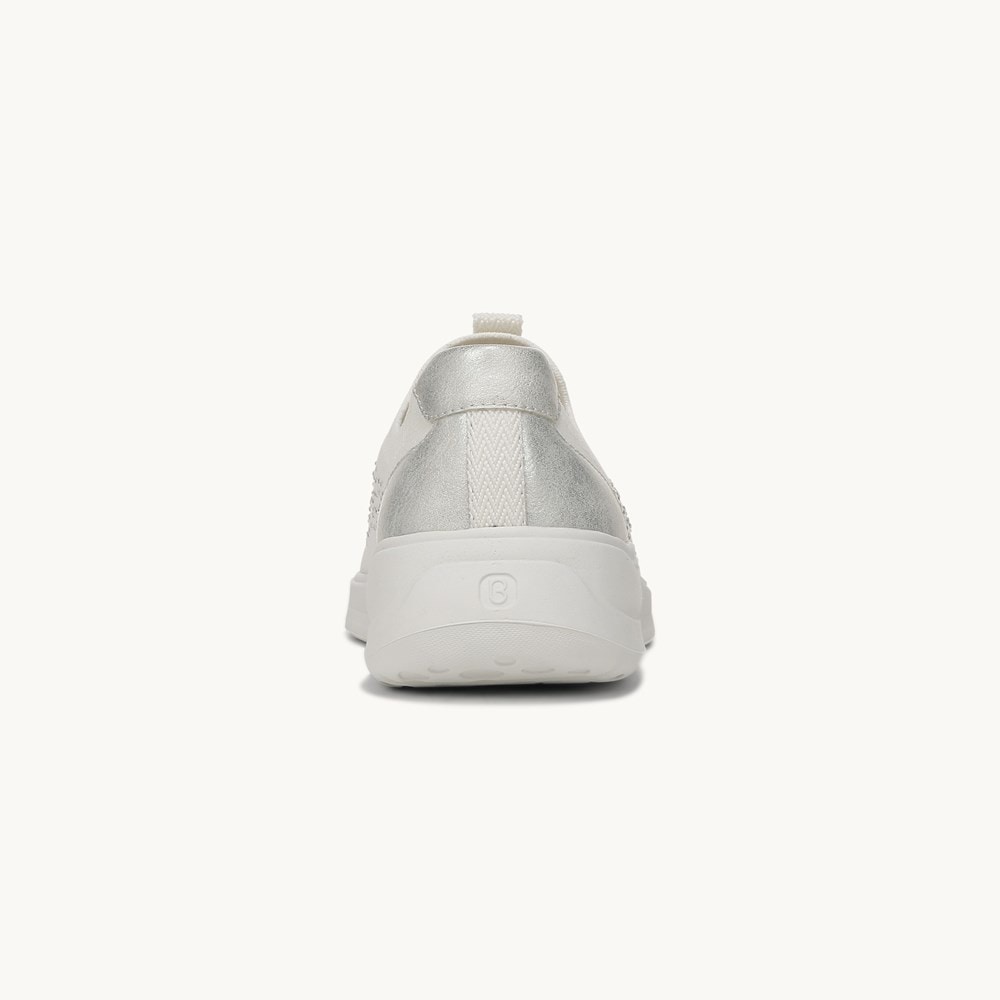 LifeStride Twilight Slip On - White Fabric