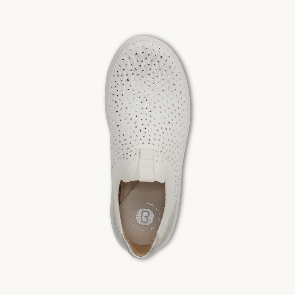 LifeStride Twilight Slip On - White Fabric