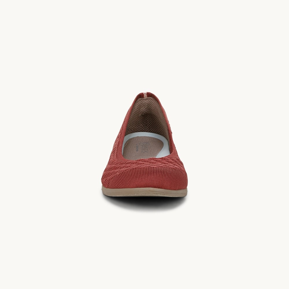 LifeStride Khloe Slip On - Sangria Cable Knit