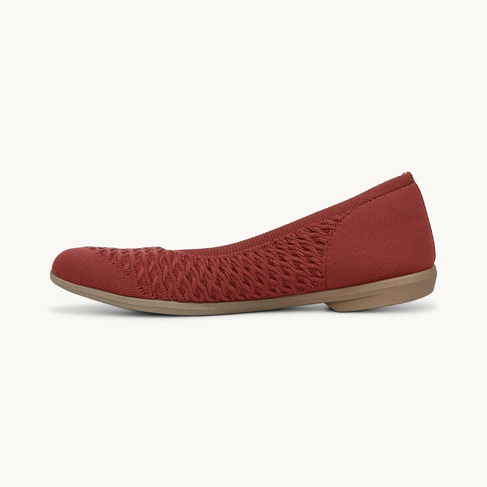 LifeStride Khloe Slip On - Sangria Cable Knit