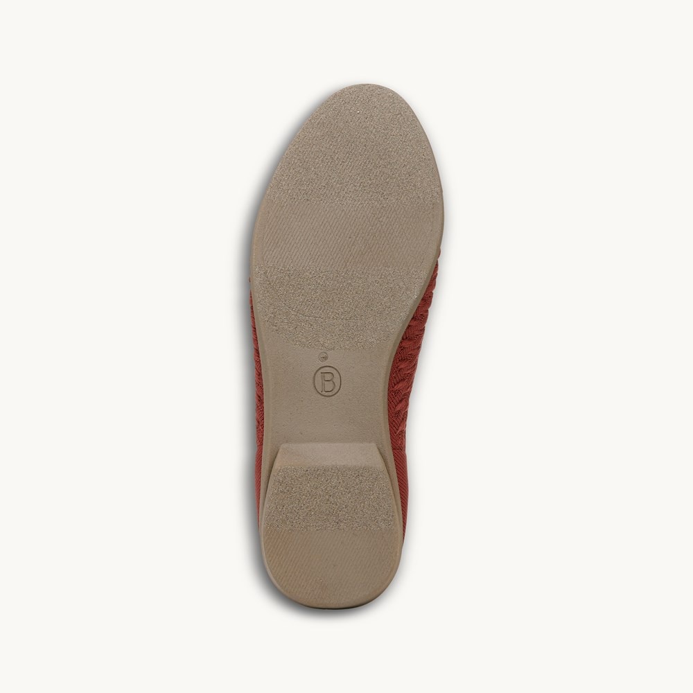 LifeStride Khloe Slip On - Sangria Cable Knit