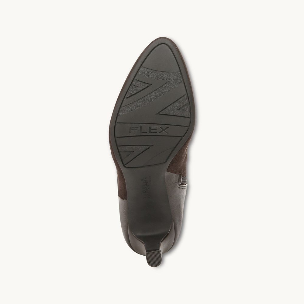 LifeStride Gracie Wide Calf Boot - Brown Fabric