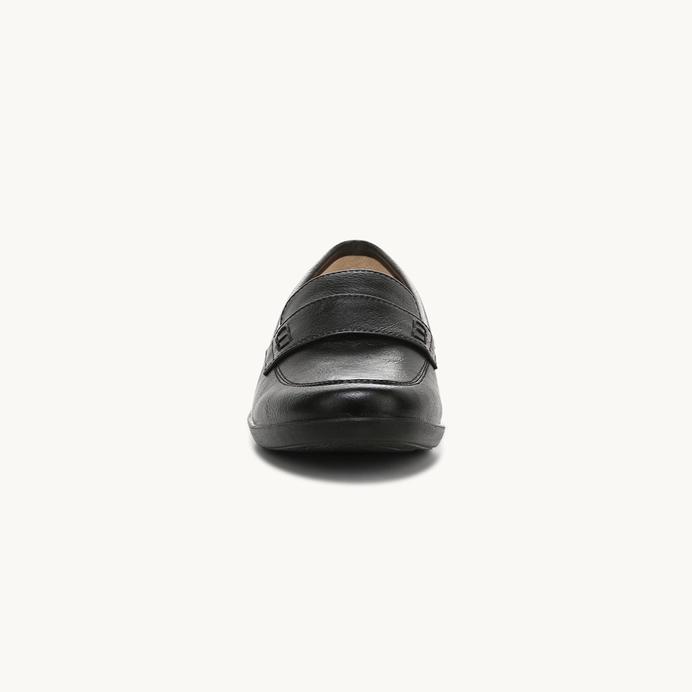 LifeStride Nico Loafer - Black Faux Leather