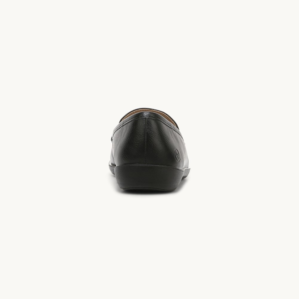 LifeStride Nico Loafer - Black Faux Leather