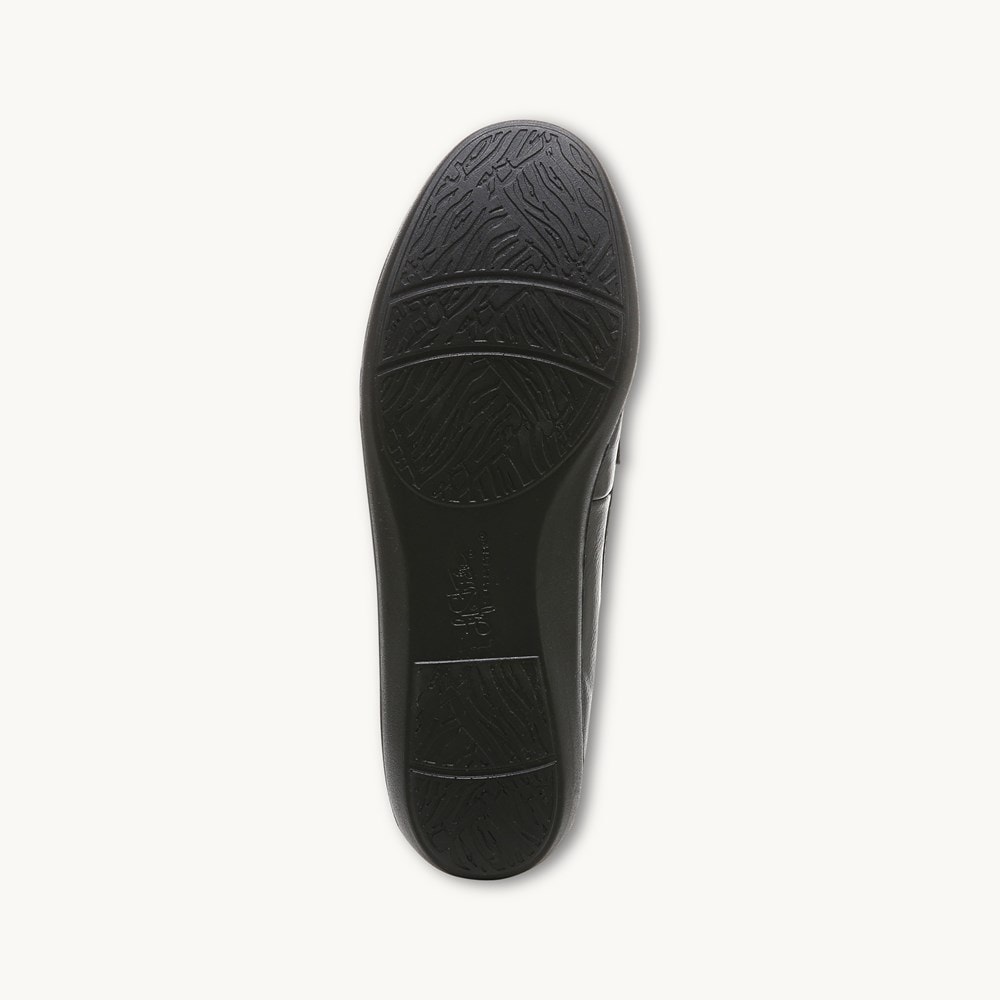 LifeStride Nico Loafer - Black Faux Leather