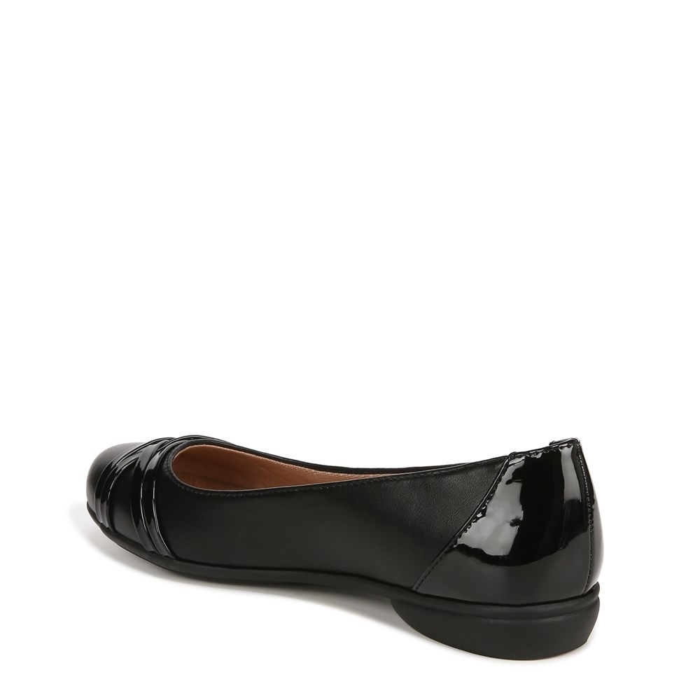 LifeStride Aliza Flat - Black/Black Patent