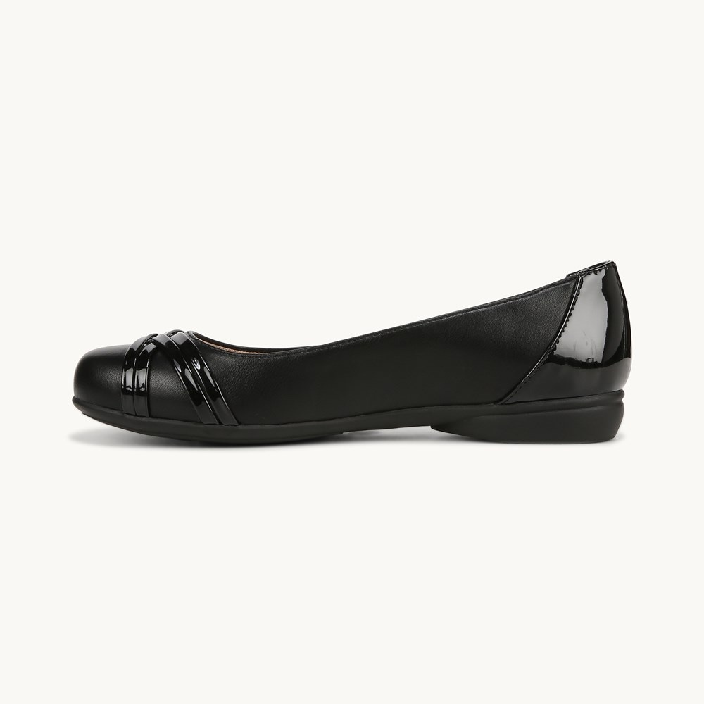 LifeStride Aliza Flat - Black/Black Patent