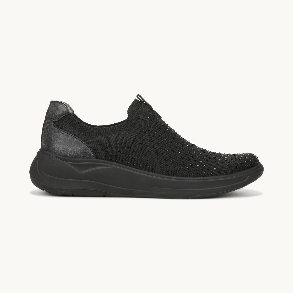 LifeStride Twilight Slip On - Black Fabric