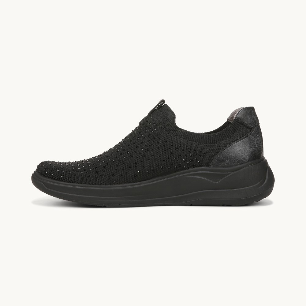 LifeStride Twilight Slip On - Black Fabric