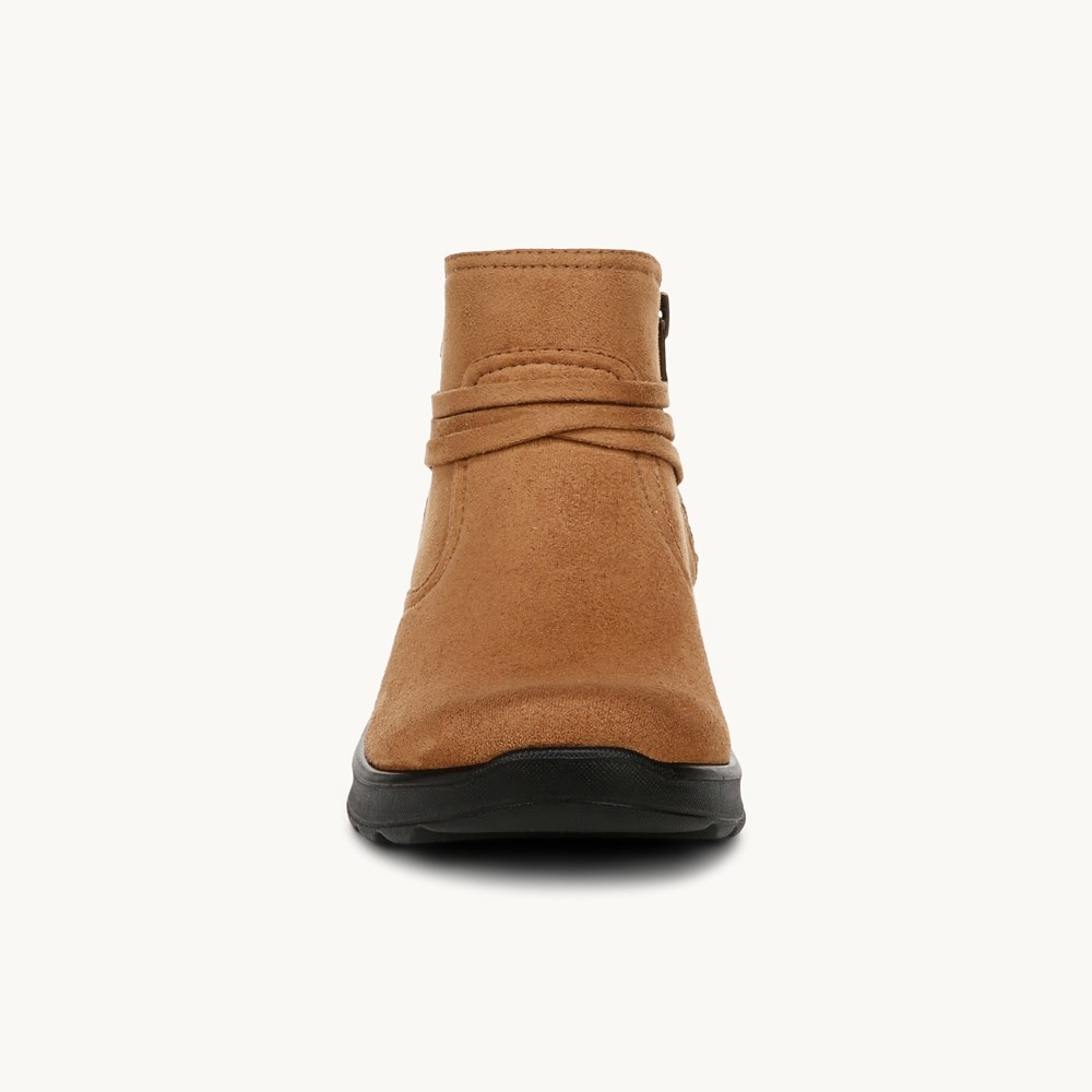 LifeStride Guest Ankle Bootie - Whiskey Fabric