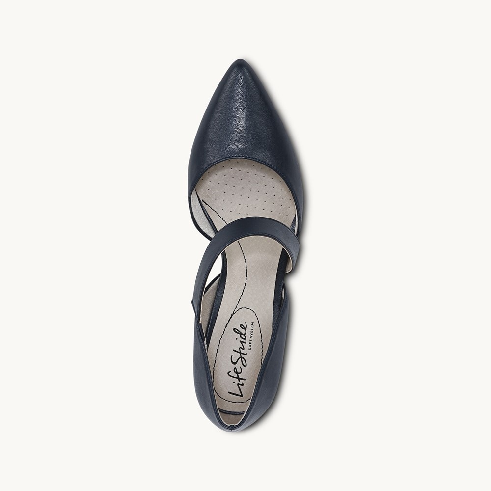 LifeStride Suki Pump - Lux Navy